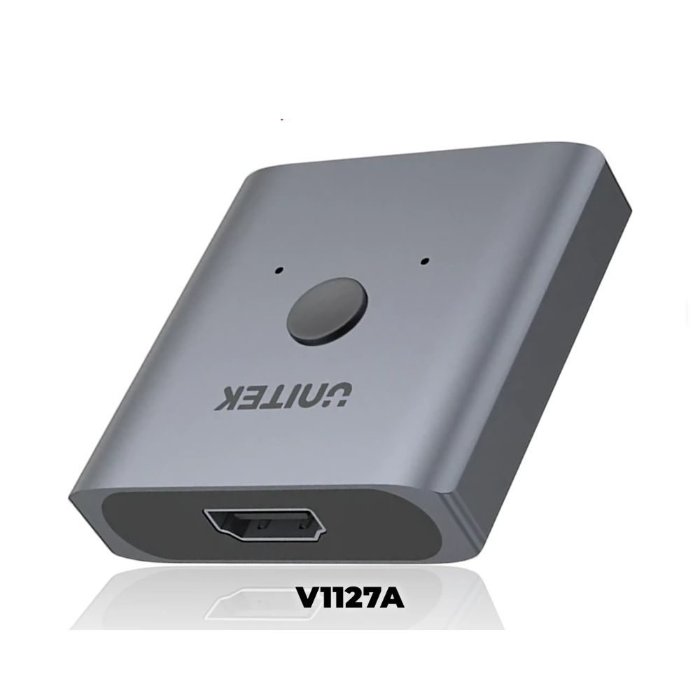 Bộ chia cổng HDMI Unitek V1127A 2 ra 1 cổng hỗ trợ 4K@30Hz cao cấp Bộ chia cổng HDMI Unitek V1127A 2 ra 1 cổng hỗ trợ 4K@30Hz cao cấp