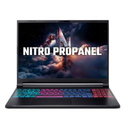 Laptop Acer Gaming Nitro ProPanel AN16S 41 R337 (R7 260/ 16GB/ 512GB SSD/ RTX 5050 8GB/ 16 inch FHD+/ 180Hz/ Win11/ Black/ 2Y)