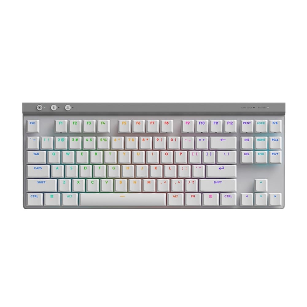Bàn phím cơ Logitech G515 LightSpeed TKL Wireless Tactile switch - Màu trắng Bàn phím cơ Logitech G515 LightSpeed TKL Wireless Tactile switch - Màu trắng