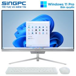Máy tính AIO SingPC M22Vi512H8M5-W (I5 12450H/ 8GB/ 512GB SSD/ 21.5inch/ Win 11 Pro)