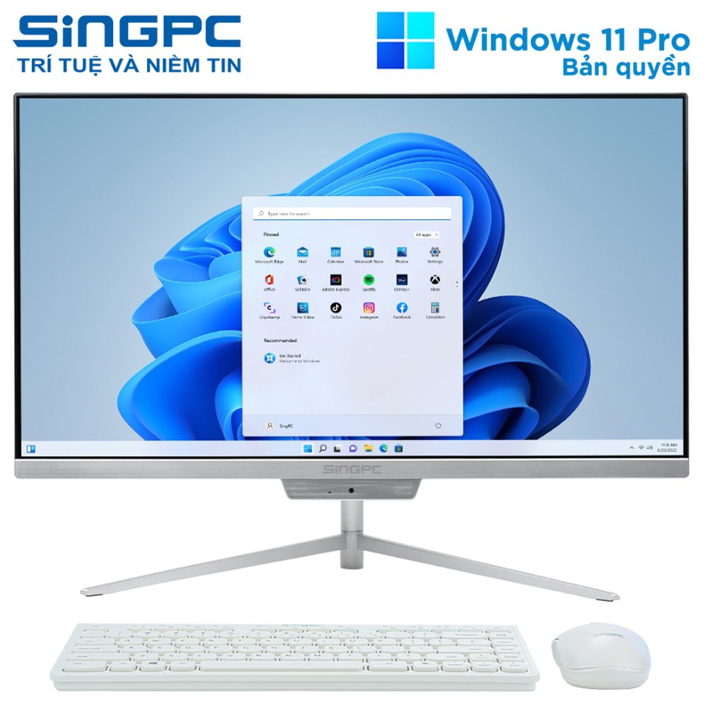 Máy tính AIO SingPC M22Vi512H8M5-W (I5 12450H/ 8GB/ 512GB SSD/ 21.5inch/ Win 11 Pro) Máy tính AIO SingPC M22Vi512H8M5-W (I5 12450H/ 8GB/ 512GB SSD/ 21.5inch/ Win 11 Pro)