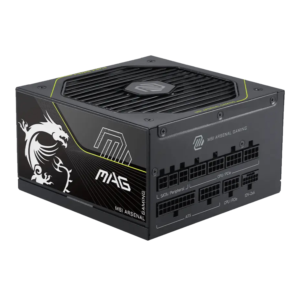 Nguồn máy tính MSI MAG A1200PLS PCIE5 (1200W/ 80 Plus Platinum/ Full-Modular/ ATX/ Đen) Nguồn máy tính MSI MAG A1200PLS PCIE5 (1200W/ 80 Plus Platinum/ Full-Modular/ ATX/ Đen)