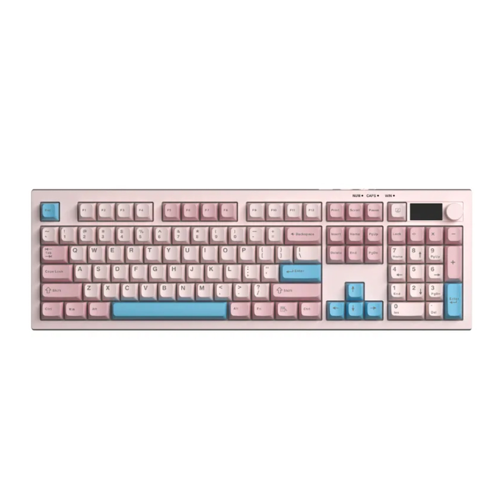 Bàn phím Gaming Aula 3 MODE S102 PRO Hồng Xanh Dương