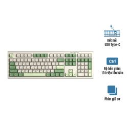 Bàn phím Gaming Aula S102 Xanh Lá Be