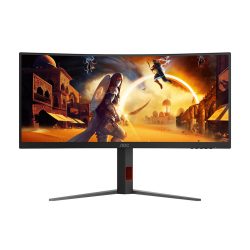 Màn hình gaming cong AOC CU34G4H (34Inch/ UWQHD (3440x1440)/ 0,3ms/ 200Hz/ 300cd/m2/ VA)