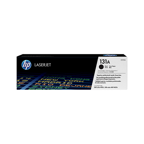 Mực in laser HP 131A Black CF210A (Dùng cho máy Pro M251NW/M276NW) Mực in laser HP 131A Black CF210A (Dùng cho máy Pro M251NW/M276NW)