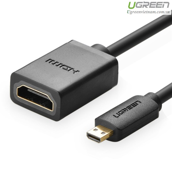Cáp chuyển Ugreen 20134 HDMI sang micro HDMI (20cm) Cáp chuyển Ugreen 20134 HDMI sang micro HDMI (20cm)