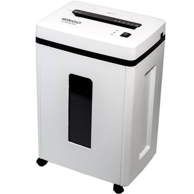 Máy hủy tài liệu BINGO C40CD (Hủy vụn/ 10-12 Tờ/lần/ A4/A5) Máy hủy tài liệu BINGO C40CD (Hủy vụn/ 10-12 Tờ/lần/ A4/A5)