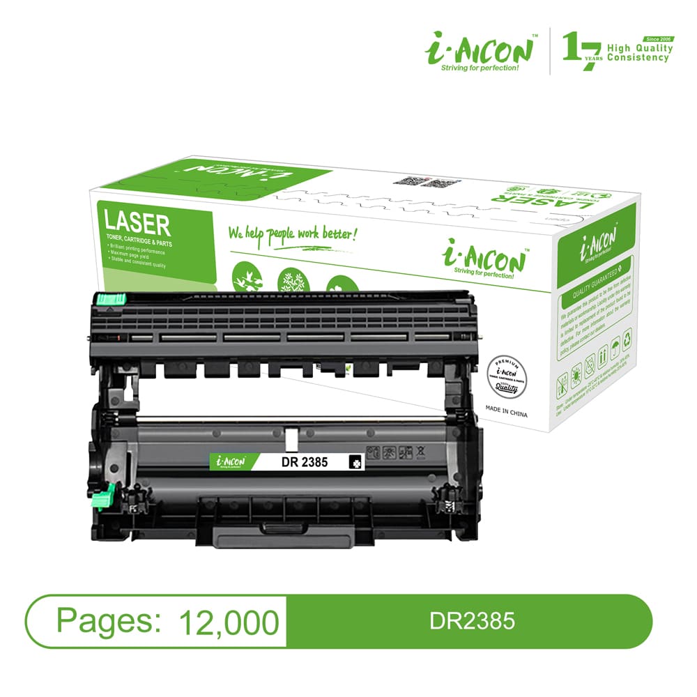Trống máy in laser I-Aicon DR-2385 (Dùng cho máy HL-L2321D/L2361DN/L2366DW/L2520D/MFC-L2701D/L2701DW) Trống máy in laser I-Aicon DR-2385 (Dùng cho máy HL-L2321D/L2361DN/L2366DW/L2520D/MFC-L2701D/L2701DW)