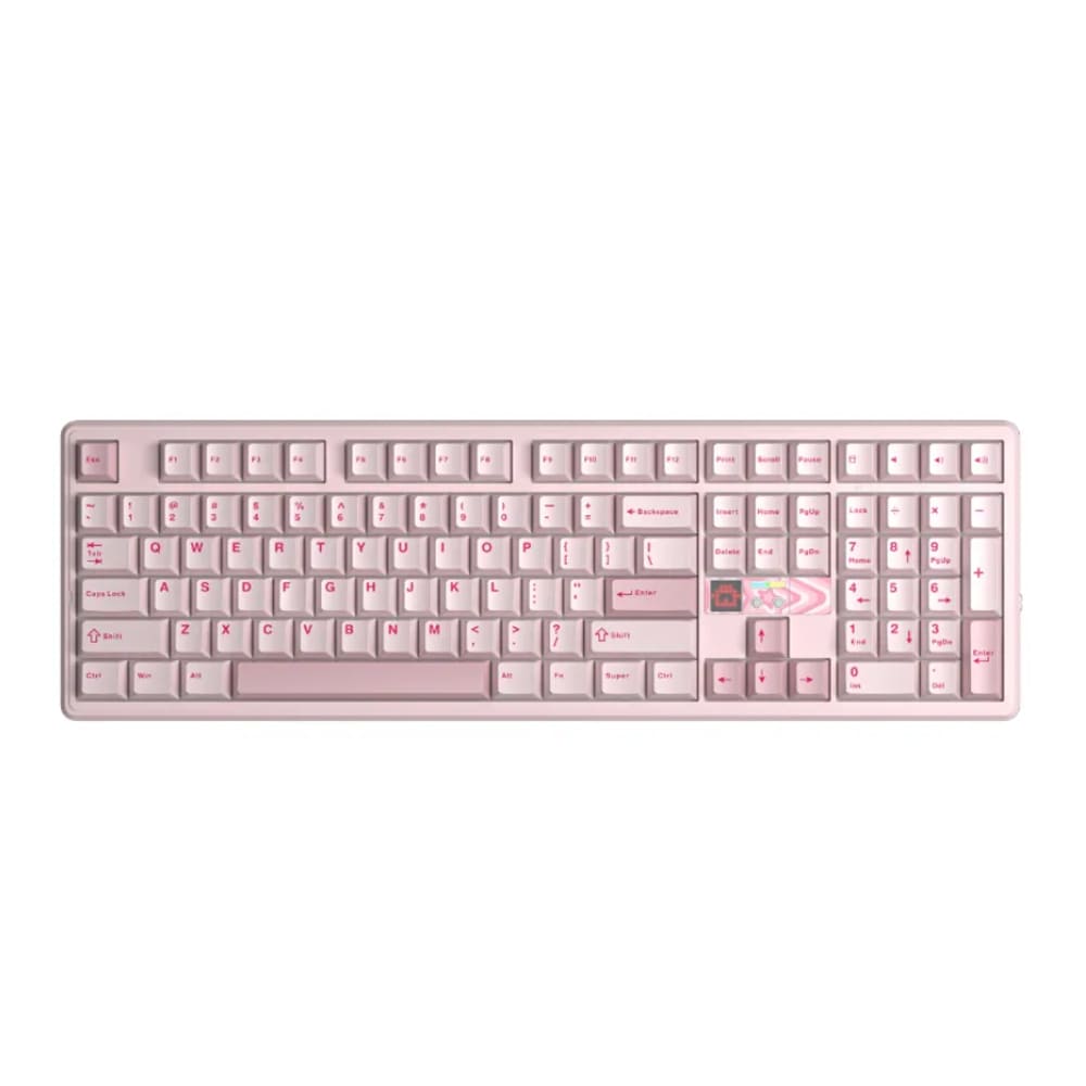 Bàn phím cơ Aula 3 MODE F108 Pro V2 Hồng Strawberry Mint switch Bàn phím cơ Aula 3 MODE F108 Pro V2 Hồng Strawberry Mint switch