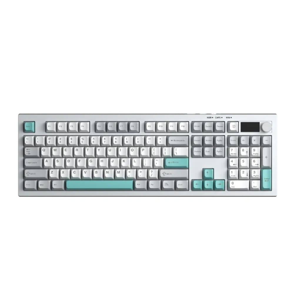 Bàn phím Gaming Aula 3 MODE S102 PRO Xám Be Xanh Ngọc Bàn phím Gaming Aula 3 MODE S102 PRO Xám Be Xanh Ngọc