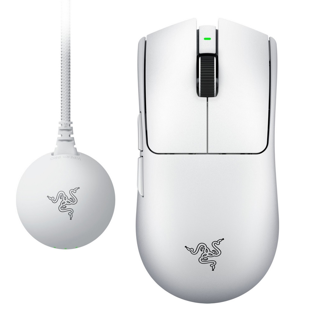 Chuột Gaming không dây Razer Viper V4 Pro - White - Hàng trưng bày Chuột Gaming không dây Razer Viper V4 Pro - White - Hàng trưng bày