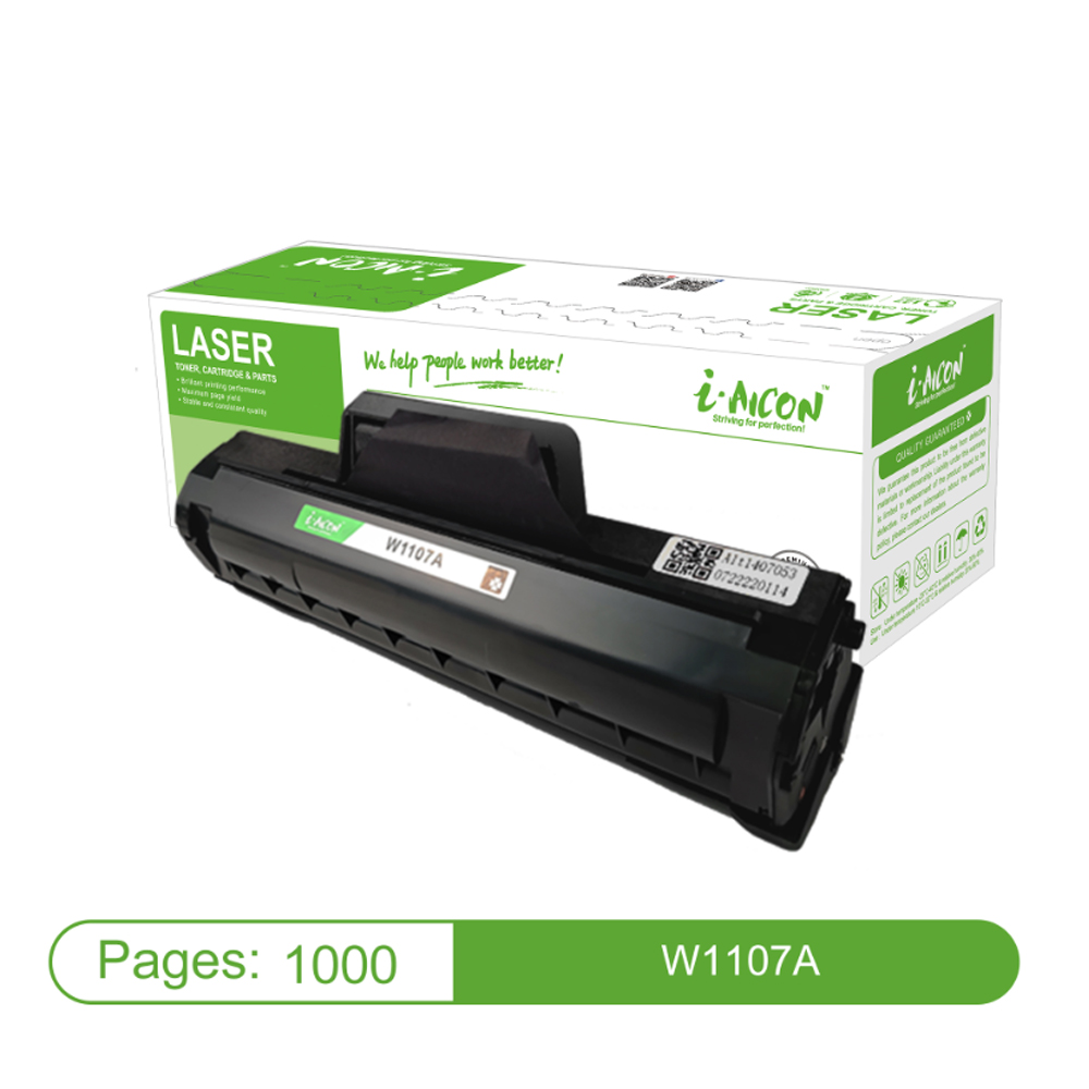 Mực in laser I-Aicon W1107A (Dùng cho máy 107a/107w/MFP135a/135w/137fnw) Mực in laser I-Aicon W1107A (Dùng cho máy 107a/107w/MFP135a/135w/137fnw)