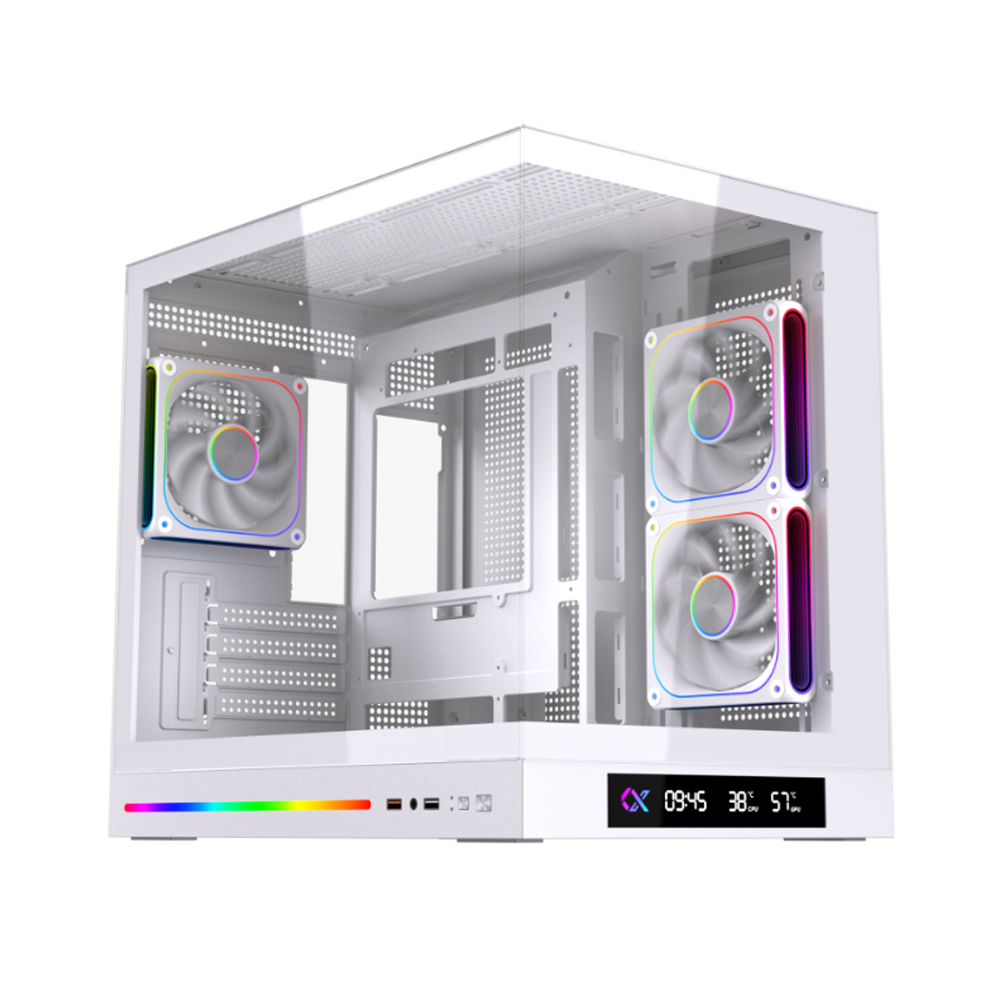 Vỏ máy tính Xigmatek Cloud M DGT 3AF Arctic (Mid Tower/ M-ATX/ Trắng) Vỏ máy tính Xigmatek Cloud M DGT 3AF Arctic (Mid Tower/ M-ATX/ Trắng)