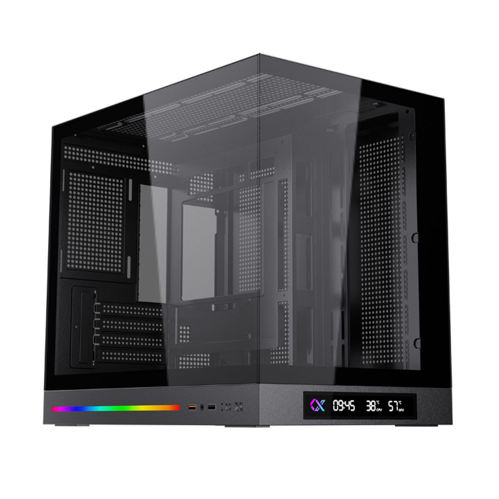 Vỏ máy tính Xigmatek Cloud M DGT (M-ATX/ Màu Đen) - No Fan Vỏ máy tính Xigmatek Cloud M DGT (M-ATX/ Màu Đen) - No Fan
