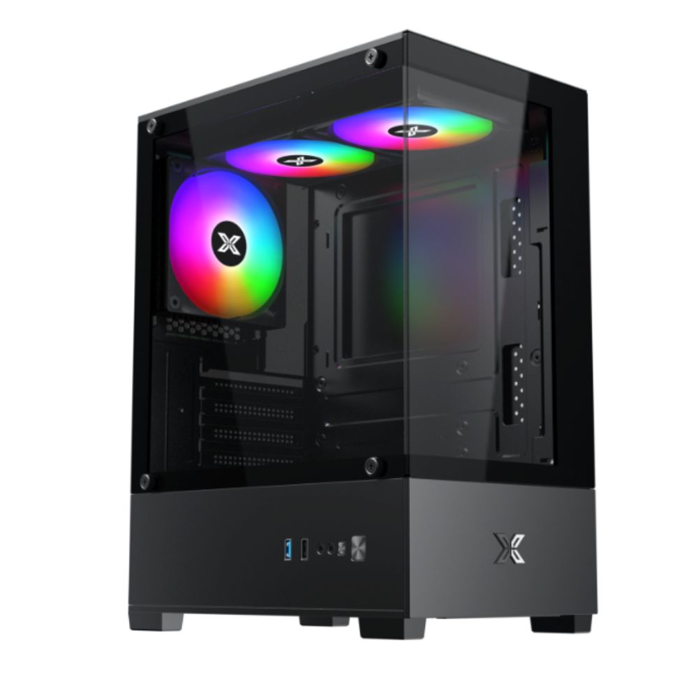 Vỏ máy tính Xigmatek View III 3F (M-ATX/ Đen) Vỏ máy tính Xigmatek View III 3F (M-ATX/ Đen)