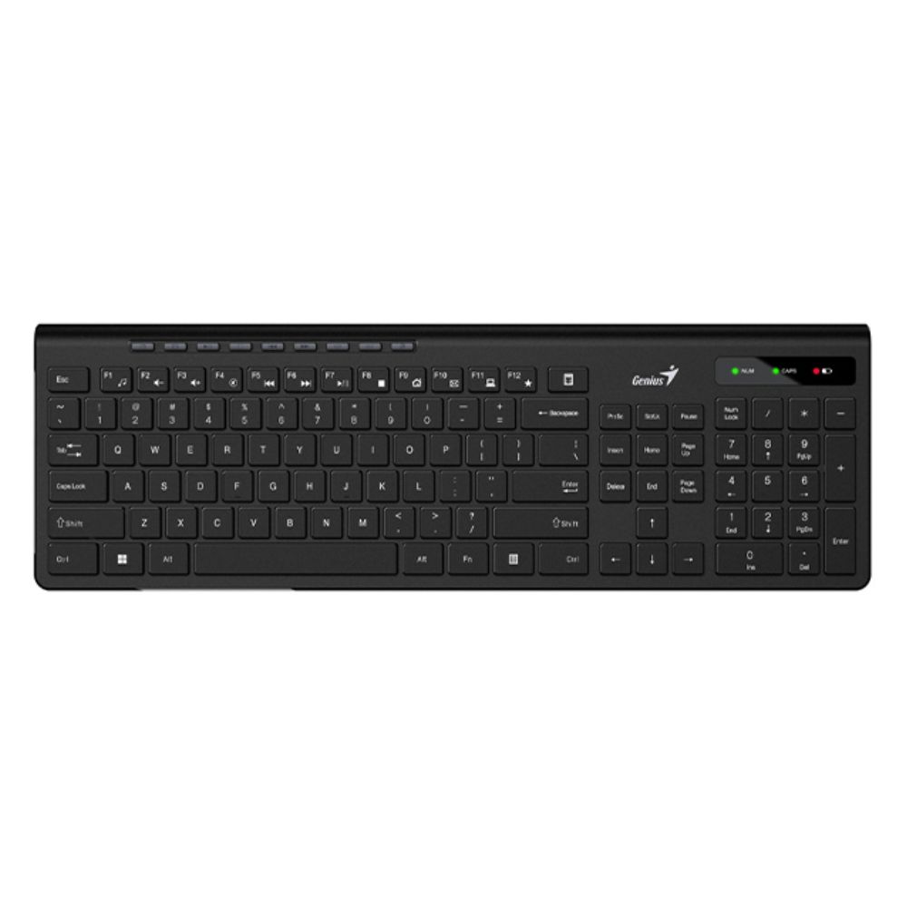 Bàn phím không dây Genius Slimstar 7230 (2.4Ghz/ Đen) Bàn phím không dây Genius Slimstar 7230 (2.4Ghz/ Đen)