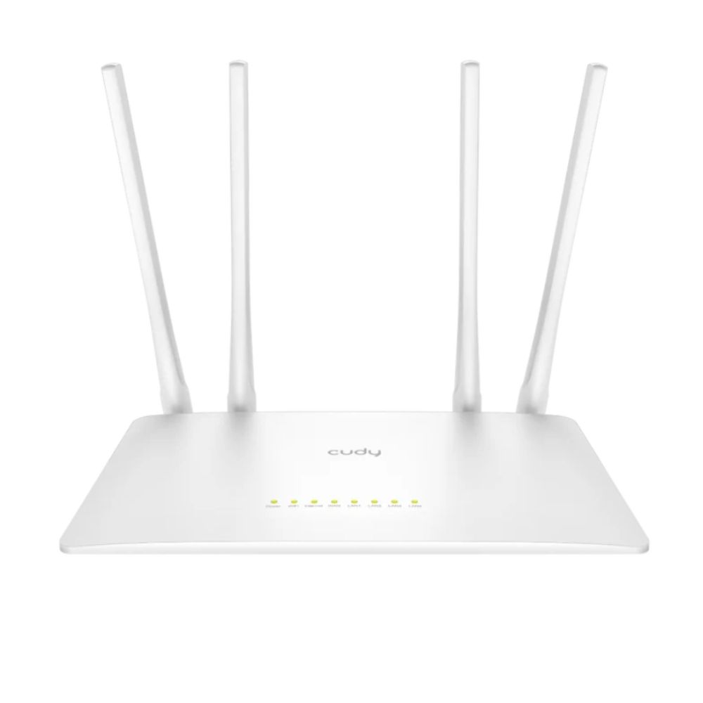 Bộ phát wifi Cudy WR1200 (Chuẩn AC/ AC1200Mbps/ 4 Ăng-ten ngoài/ 35 User) Bộ phát wifi Cudy WR1200 (Chuẩn AC/ AC1200Mbps/ 4 Ăng-ten ngoài/ 35 User)