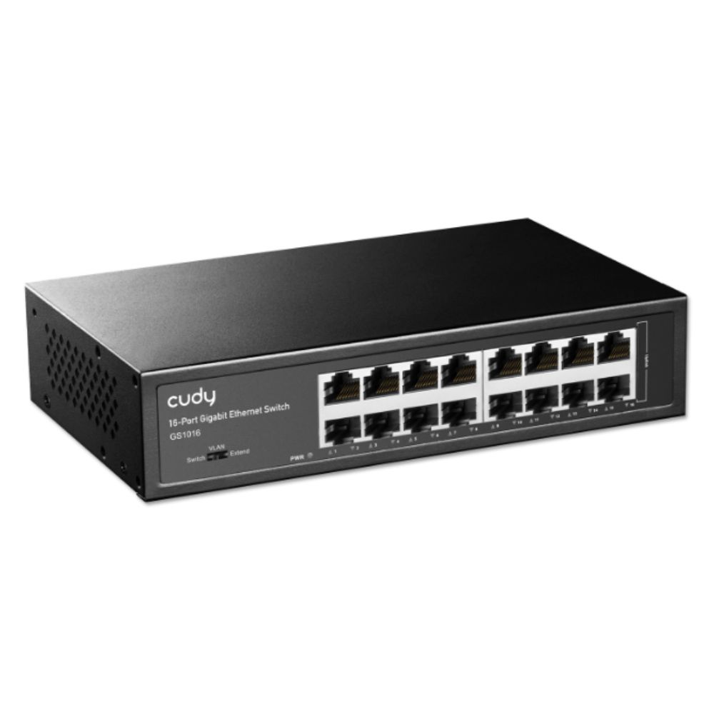 Switch Cudy GS1016 (Gigabit 1000Mbps/ 16 Cổng/ Vỏ Thép) Switch Cudy GS1016 (Gigabit 1000Mbps/ 16 Cổng/ Vỏ Thép)