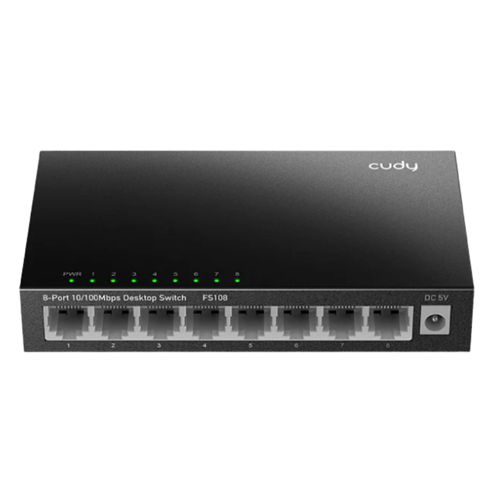 Switch Cudy FS108 (10/100Mbps/ 8 Cổng/ Vỏ kim loại) Switch Cudy FS108 (10/100Mbps/ 8 Cổng/ Vỏ kim loại)