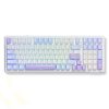 Bàn phím cơ Aula 3 Mode F99 PRO Xanh dương + Trắng + Tím Grey Wood V3 Switch
