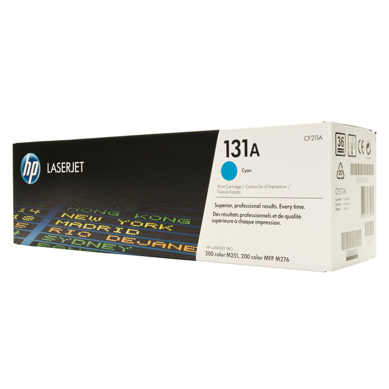 Mực in laser HP 131A Cyan CF211A (Dùng cho máy Color LaserJet M251NW/M276) Mực in laser HP 131A Cyan CF211A (Dùng cho máy Color LaserJet M251NW/M276)