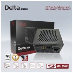 Nguồn máy tính VSP Delta P350W (350W / 75% Efficiency / Tụ Nhật)