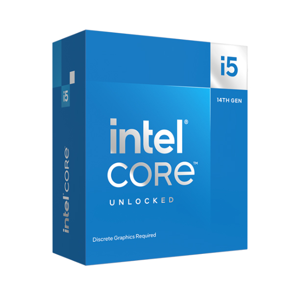 CPU Intel Core i5 14600KF Box (Socket 1700/ Base 3.5Ghz/ Turbo 5.3GHz/ 14 Cores/ 20 Threads/ Cache 24MB) CPU Intel Core i5 14600KF Box (Socket 1700/ Base 3.5Ghz/ Turbo 5.3GHz/ 14 Cores/ 20 Threads/ Cache 24MB)