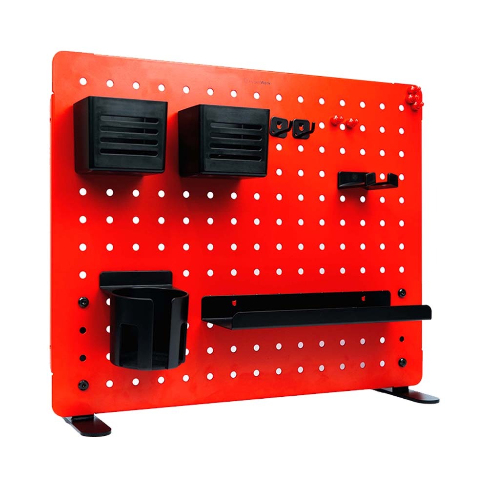 Bảng treo đồ pegboard HyperWork PG02 - Đỏ Bảng treo đồ pegboard HyperWork PG02 - Đỏ