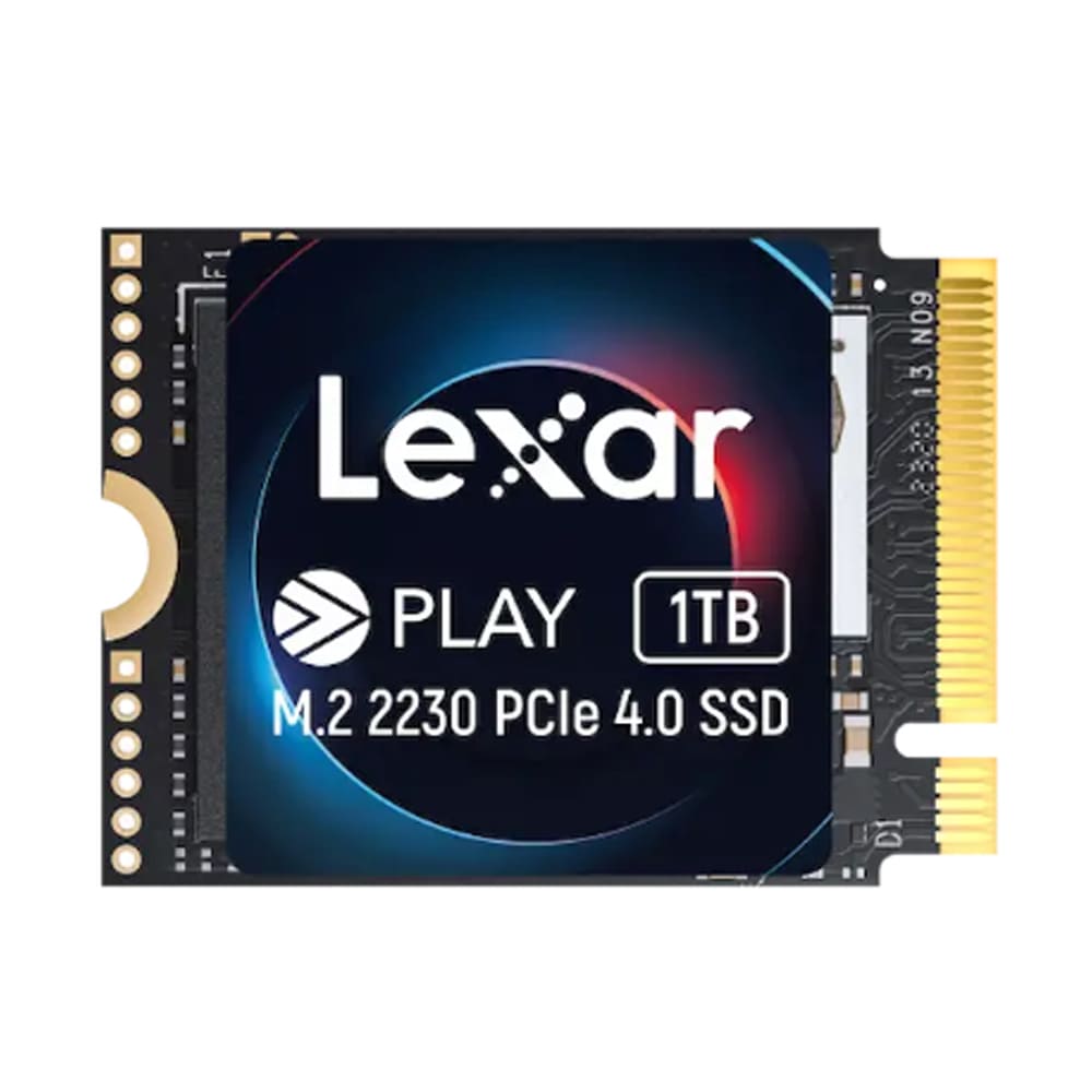 Ổ SSD Lexar PLAY 1TB LNMPLAY001T-RNNNG (NVMe PCIe/ Gen4x4 M2.2230/ 5200MB/s/ 4700MB/s) Ổ SSD Lexar PLAY 1TB LNMPLAY001T-RNNNG (NVMe PCIe/ Gen4x4 M2.2230/ 5200MB/s/ 4700MB/s)
