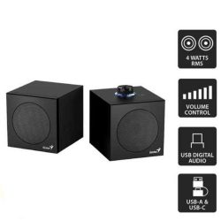 Loa vi tính Genius SP-HF300U 2.0 Màu đen