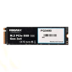 Ổ SSD Kingmax PQ3480 512Gb Lite (NVMe PCIe/ Gen3x4 M2.2280/ 3000MB/s/ 1200MB/s)