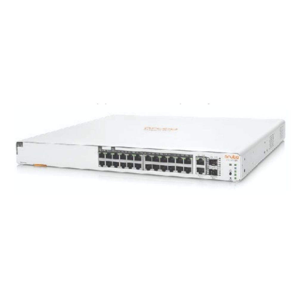 Switch Aruba Instant On 1960 24G 2XGT 2SFP+ 370W (JL807A) (Gigabit 1000Mbps/ 24 Cổng/ 2 SFP/ Smart Switch/ 24 cổng PoE/ Vỏ Thép) Switch Aruba Instant On 1960 24G 2XGT 2SFP+ 370W (JL807A) (Gigabit 1000Mbps/ 24 Cổng/ 2 SFP/ Smart Switch/ 24 cổng PoE/ Vỏ Thép)