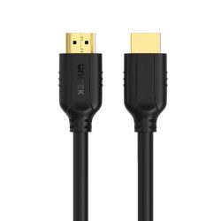 Cáp HDMI Unitek C11079ABK 3M hỗ trợ 4K Ultra UHD (dây tròn trơn)