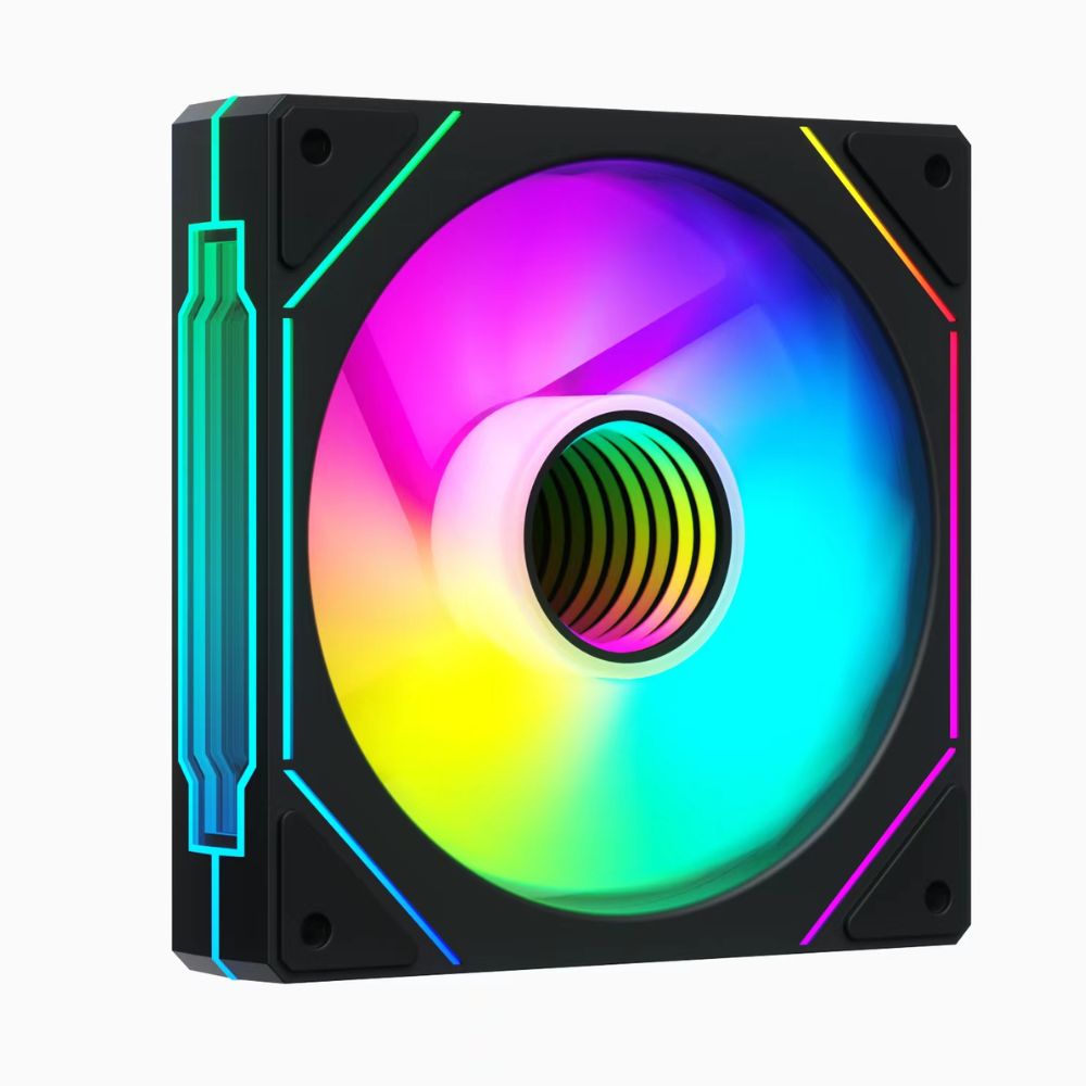 Quạt case KENOO ESPORT RGB INF1-V3 (Fan12) - Màu Đen Quạt case KENOO ESPORT RGB INF1-V3 (Fan12) - Màu Đen