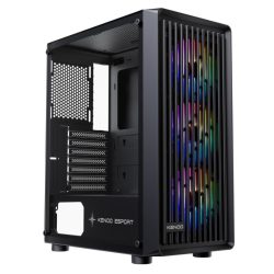 Vỏ máy tính KENOO ESPORT AF301 - 3F - Mầu Đen (Mid Tower/ ATX)