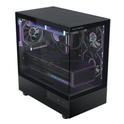 Vỏ máy tính KENOO ESPORT MK360 - Màu Đen (Mini Tower/ M-ATX)