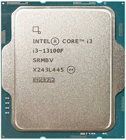 CPU Intel Core i3 13100F Tray (Socket 1700/ Base 3.4Ghz/ Turbo 4.5GHz/ 4 Cores/ 8 Threads/ Cache 12MB) CPU Intel Core i3 13100F Tray (Socket 1700/ Base 3.4Ghz/ Turbo 4.5GHz/ 4 Cores/ 8 Threads/ Cache 12MB)