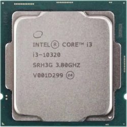CPU Intel Core i3 10320 Tray (Socket 1200/ Base 3.8Ghz/ Turbo 4.6GHz/ 4 Cores/ 8 Threads)