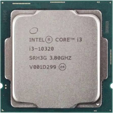 CPU Intel Core i3 10320 Tray (Socket 1200/ Base 3.8Ghz/ Turbo 4.6GHz/ 4 Cores/ 8 Threads) CPU Intel Core i3 10320 Tray (Socket 1200/ Base 3.8Ghz/ Turbo 4.6GHz/ 4 Cores/ 8 Threads)