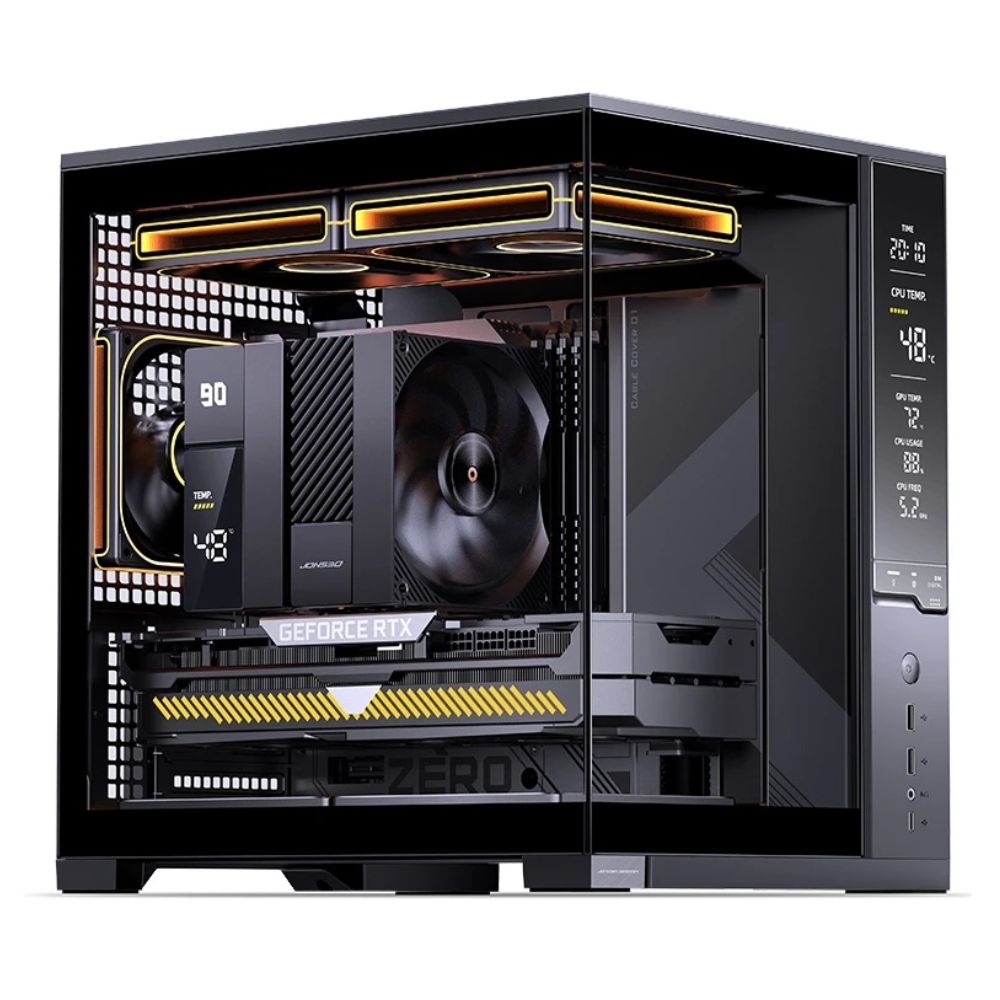Vỏ máy tính JONSBO D34 BLACK (Mini Tower/ M-ATX/ Đen) Vỏ máy tính JONSBO D34 BLACK (Mini Tower/ M-ATX/ Đen)
