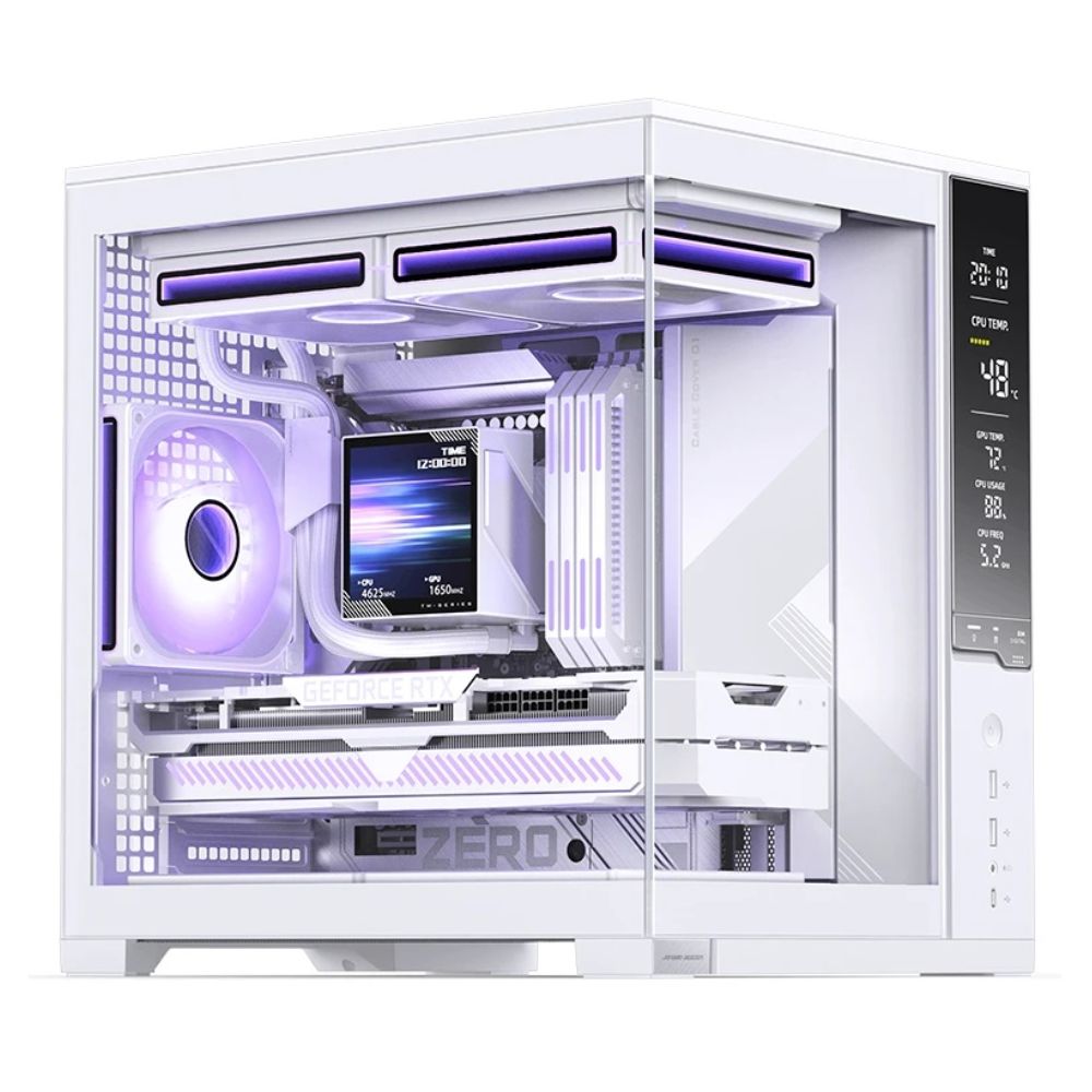 Vỏ máy tính JONSBO D34 White (Mini Tower/ M-ATX/ Trắng) Vỏ máy tính JONSBO D34 White (Mini Tower/ M-ATX/ Trắng)