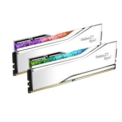 Ram PC GSKill Trident Z5 Royal 96GB (2x48GB) 6400MHz DDR5 Silver (F5-6400J3239F48GX2-TR5S)