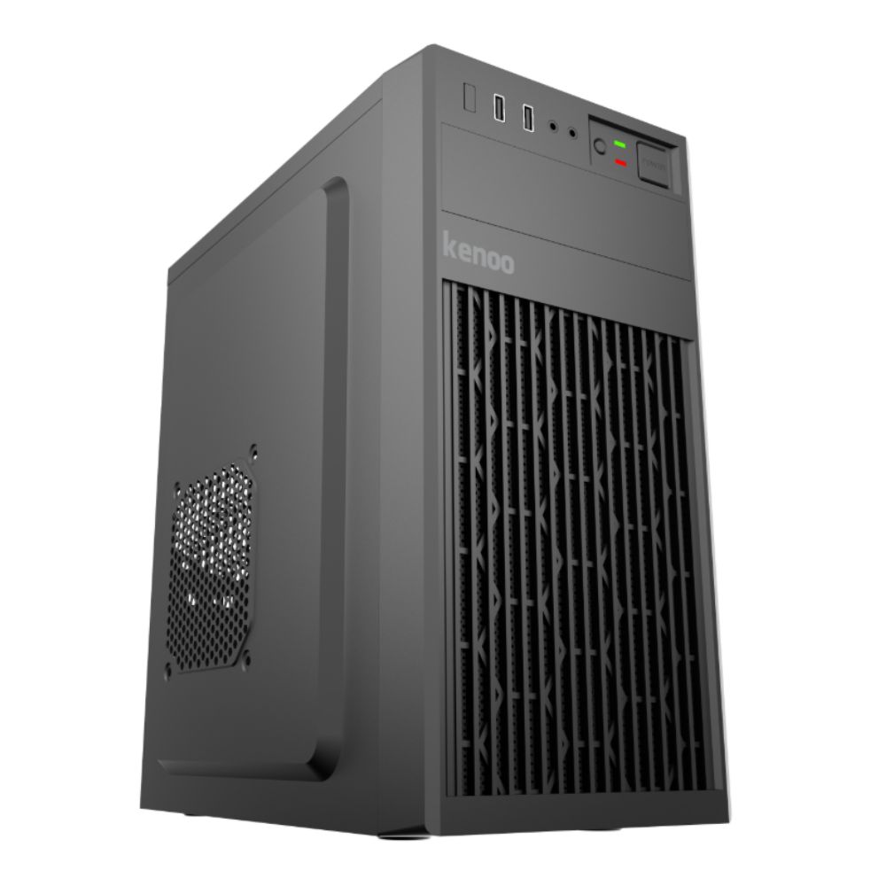 Vỏ máy tính KENOO T12 (Mini Tower/ M-ATX/ Đen) Vỏ máy tính KENOO T12 (Mini Tower/ M-ATX/ Đen)