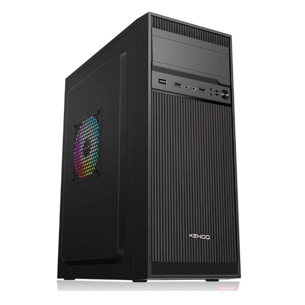 Vỏ máy tính KENOO 2815 (Mid Tower/ ATX/ Đen) Vỏ máy tính KENOO 2815 (Mid Tower/ ATX/ Đen)