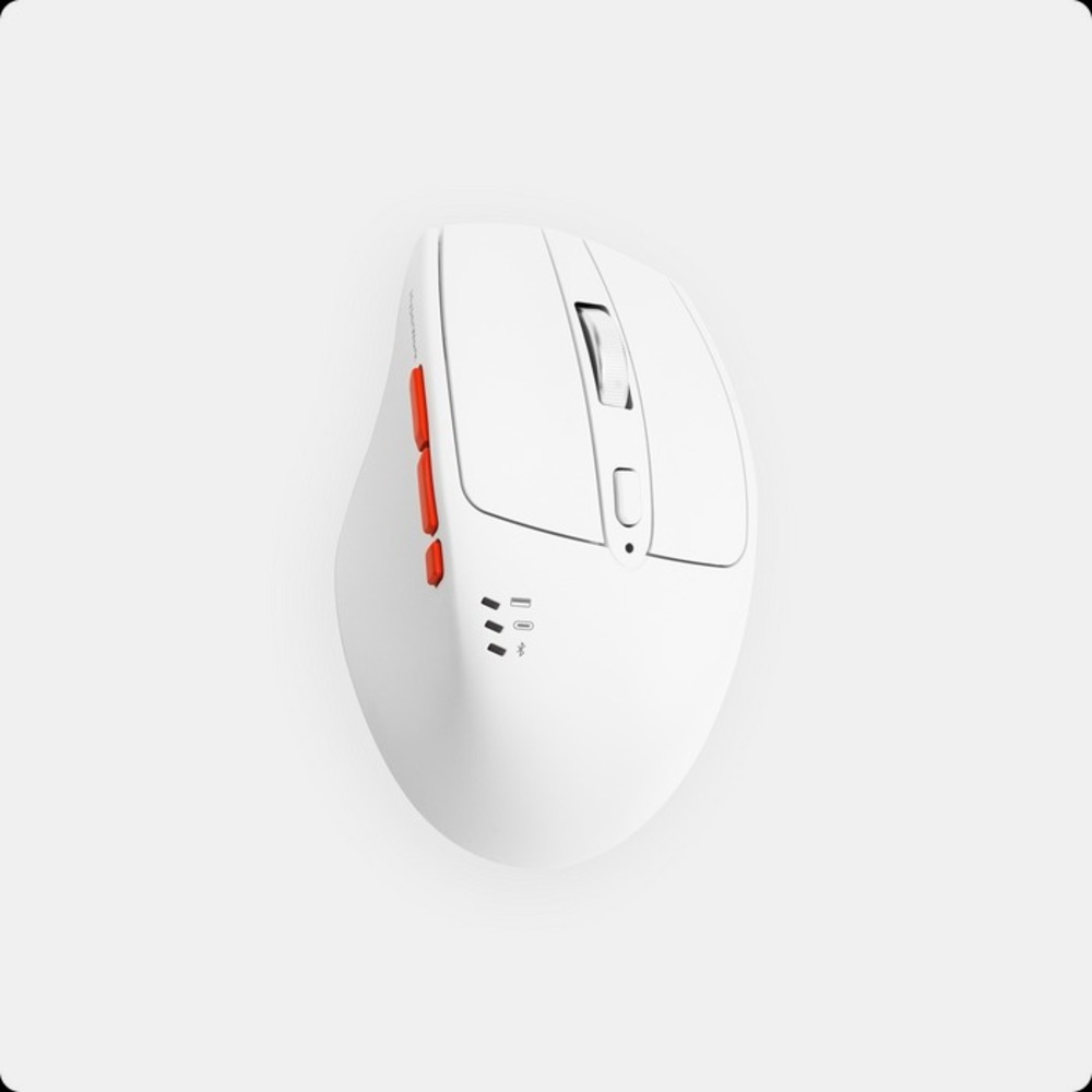 Chuột không dây HyperWork Silent MS01 Trắng Chuột không dây HyperWork Silent MS01 Trắng