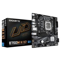 Mainboard Gigabyte B760M H V2 DDR4 (Intel B760/ Socket 1700/ M-ATX/ 2 khe ram)