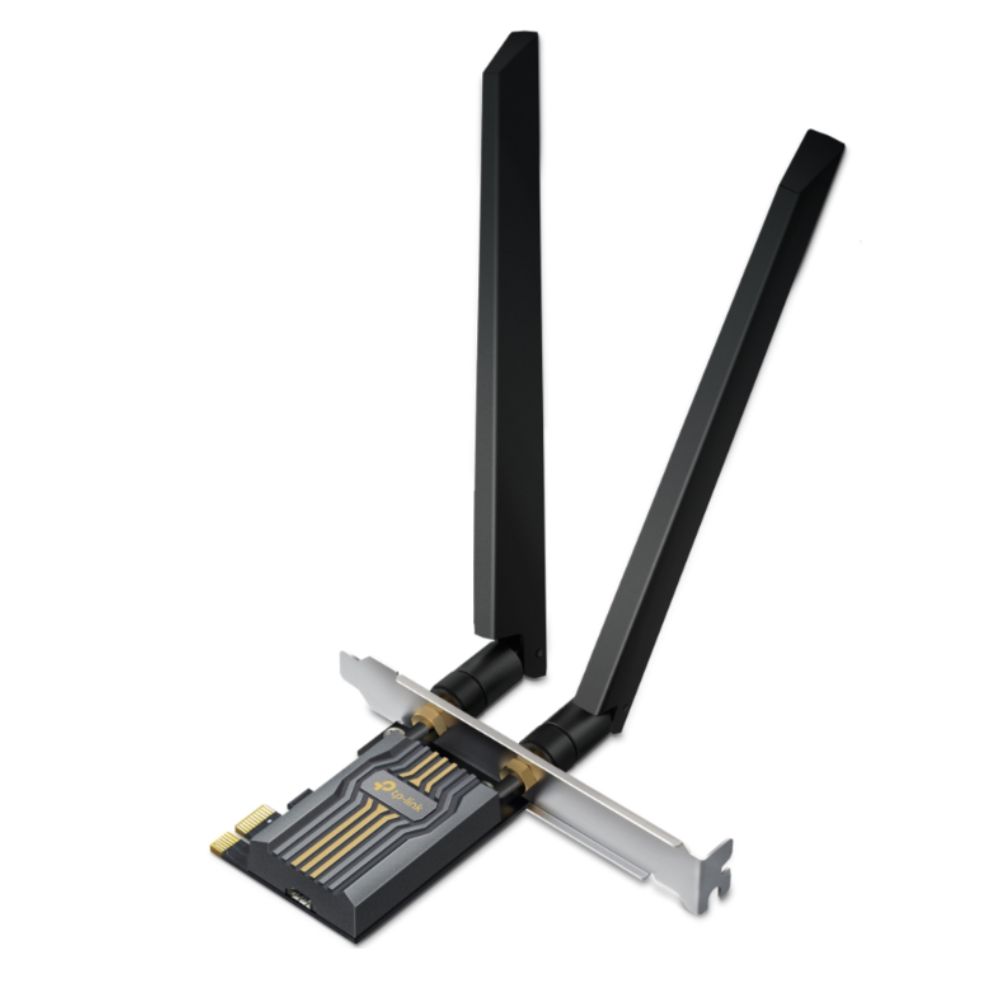 Cạc mạng không dây TP-Link PCI-E Archer TBE400E (Chuẩn BE/ BE6500Mbps/ 2 Ăng-ten ngoài/ Bluetooth) Cạc mạng không dây TP-Link PCI-E Archer TBE400E (Chuẩn BE/ BE6500Mbps/ 2 Ăng-ten ngoài/ Bluetooth)