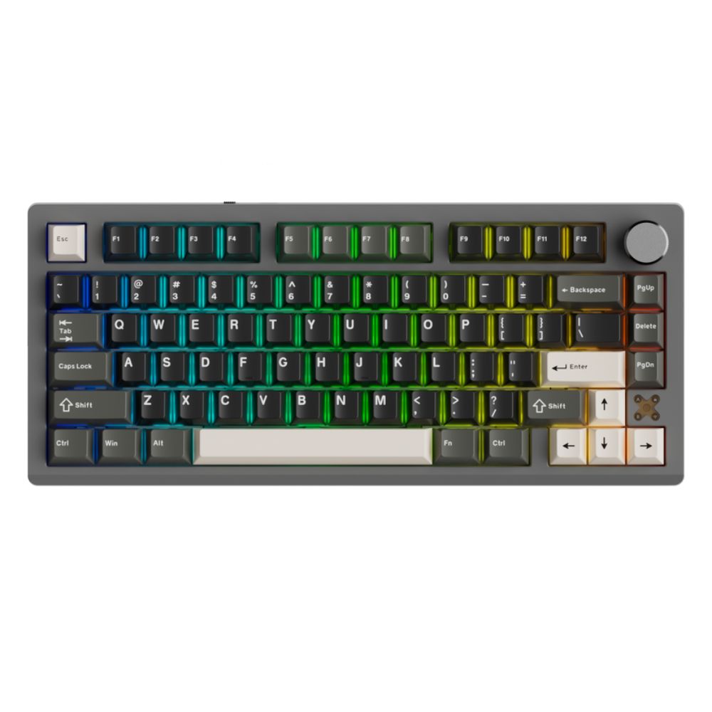 Bàn phím cơ không dây Dareu FLEX 75 Black Grey Pegasus switch