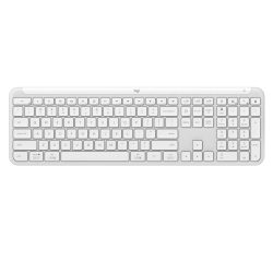 Bàn phím không dây Logitech K950 Signature Trắng (Bluetooth/Wireless)